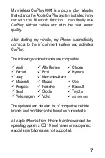 Preview for 7 page of USB-Nachruesten wireless CarPlay 8001 Manual