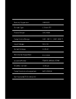 Preview for 3 page of USV Mach ON3 Manual