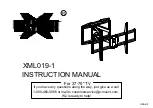 Preview for 1 page of USX-MOUNT XML019 Instruction Manual