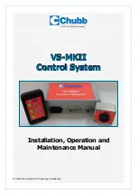 UTC Fire and Security Chubb VS-MKII Installation, Operation And Maintenance Manual preview