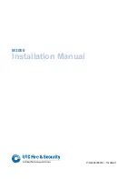 UTC Fire and Security M3000 Installation Manual preview