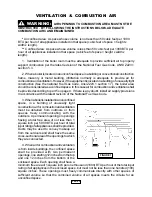 Preview for 5 page of UTICA BOILERS PEG-C Installation And Operating Instructions Manual