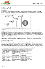 Preview for 12 page of UTILCO BLL-120CU-PS Instruction Manual