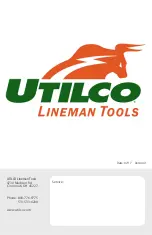 Preview for 24 page of UTILCO BLL-120CU-PS Instruction Manual