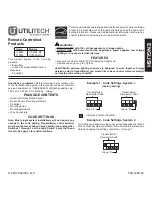 Utilitech 139800 Owner'S Manual preview