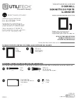 Preview for 1 page of Utilitech UT-7302 Installation Instructions Manual