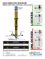 Preview for 2 page of Utility Solutions BREAK-SAFE 600 Field Inspection Procedure