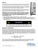 Preview for 4 page of Utility Solutions XFMR-3BUSHING Operation Manual