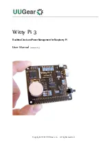 UUGear Witty Pi 3 User Manual preview