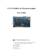 Preview for 1 page of V-Chip Microsystems VT-CC2530PA-Z1 User Manual