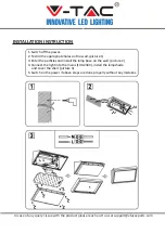 Preview for 3 page of V-TAC VT-8055 Installation Instruction