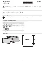 Preview for 4 page of V-ZUG 266 Installation Instructions Manual