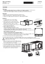 Preview for 5 page of V-ZUG 266 Installation Instructions Manual