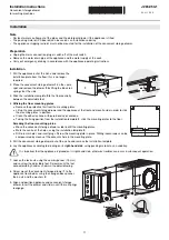 Preview for 11 page of V-ZUG 266 Installation Instructions Manual