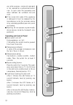 Preview for 34 page of V-ZUG CLASSIC 51022 Operating Instructions Manual