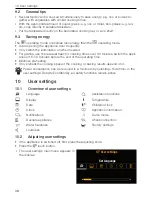 Preview for 38 page of V-ZUG CSTXSLZ60 Operating Instructions Manual