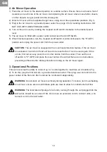 Preview for 10 page of Vacmaster AM1202 Original Instructions Manual