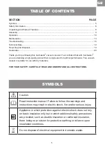 Preview for 5 page of Vacmaster UB0212EUK Manual