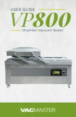 Vacmaster VP800 User Manual preview