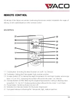 Preview for 18 page of Vaco VAC1212W Instruction Manual