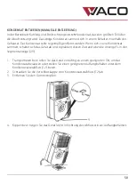 Preview for 50 page of Vaco VAC1212W Instruction Manual