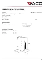 Preview for 82 page of Vaco VAC1212W Instruction Manual