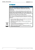 Preview for 22 page of vacuubrand MD 12C NT VARIO o.C. Instructions For Use Manual