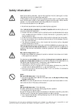 Preview for 4 page of vacuubrand VAP 5 Instructions For Use Manual