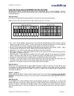 Preview for 8 page of VADDIO WallVIEW CCU HD-18 HD-SDI Installation And Manual