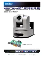 VADDIO Wallview CCU HD-20 HD-SD Installation And User Manual preview