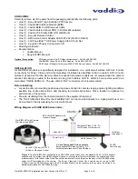 Preview for 2 page of VADDIO WALLVIEW PRO HD1 Installation And User Manual