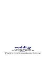 Preview for 14 page of VADDIO WALLVIEW PRO HD1 Installation And User Manual