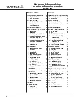 Preview for 2 page of Vahle Apos KBH 4/200 HS Installation And Operation Instruction Manual