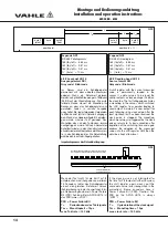 Preview for 14 page of Vahle Apos KBH 4/200 HS Installation And Operation Instruction Manual