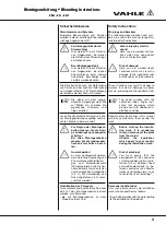 Preview for 3 page of Vahle KBSL Mounting Instructions - Maintenance