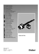 Vaillant 0020230738 Operating Instructions Manual preview