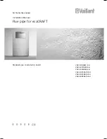 Preview for 1 page of Vaillant ecoCRAFT VKK GB 1206/3-E-H Installation Manual