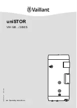 Preview for 1 page of Vaillant uniSTOR VIH GB 3 BES Series Operating Instructions Manual