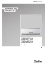 Preview for 141 page of Vaillant VAM 6-050 W2N Installation Manual