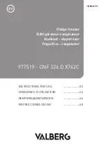 Preview for 3 page of VALBERG CNF 326 D X742C Instructions For Use Manual