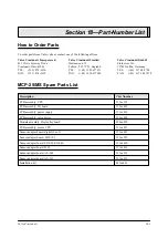 Preview for 146 page of Valco baby MCP-25/MS Manual