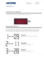 Preview for 17 page of Valcom V-D11025A Installation And Programming Manual