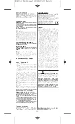 Preview for 31 page of VALERA 101.03 Operating Instructions Manual