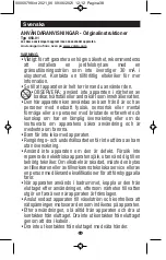 Preview for 34 page of VALERA 658.01 Instructions For Use Manual