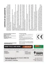 Preview for 16 page of VALERII S&M GROUP PREMIUM 050312W36V Original Instruction Manual