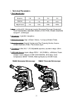 Preview for 2 page of Valley Microscope VM200 Series Instruction Manual