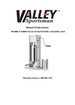 Preview for 12 page of Valley Sportsman 1A-SS710 Instruction Manual