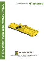 Preview for 1 page of Valley Tool Vrisimo LP2084 Owner'S Manual