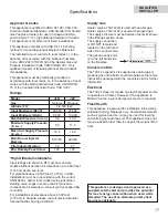 Preview for 17 page of Valor G3 Classic Installation & Owner'S Manual