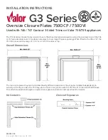 Valor G3 Series Installation Instructions preview